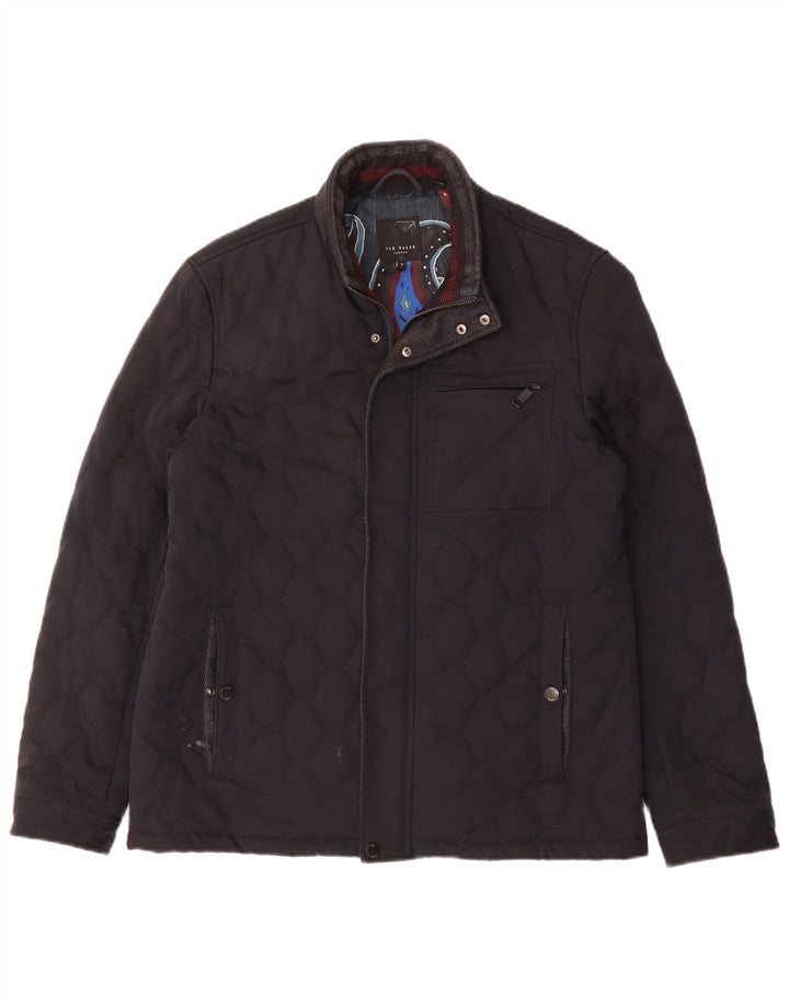 Мужская стеганая куртка TED BAKER, размер 5 XL, темно-синяя