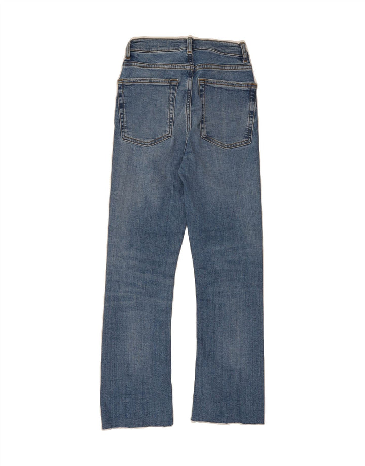 ZARA Womens Straight Jeans EU 32 2XS W22 L25 Blue Vintage Zara and Second-Hand Zara from Messina Hembry 