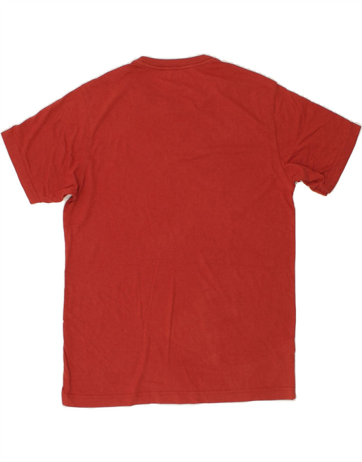 EDDIE BAUER Mens T-Shirt Top Medium Red Cotton Vintage Eddie Bauer and Second-Hand Eddie Bauer from Messina Hembry 