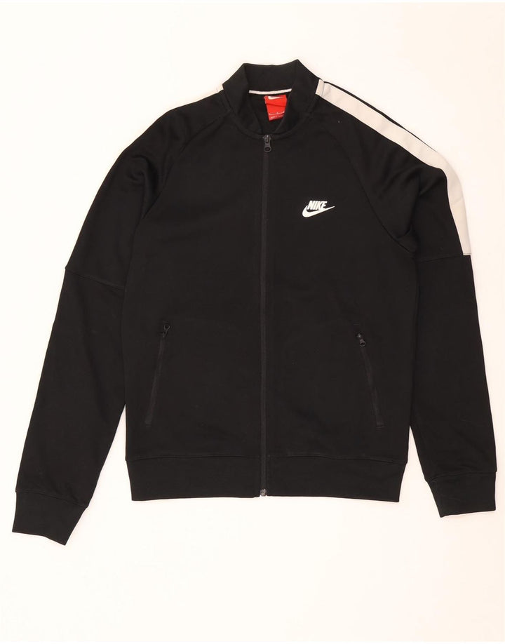 Мужской спортивный костюм Nike, маленькая черная полиэстер с цветными блоками