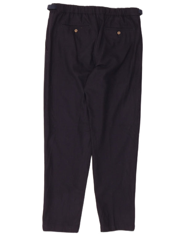 Мужские прямые брюки чинос Myths IT 52 XL W36 L31 Темно-синяя шерсть