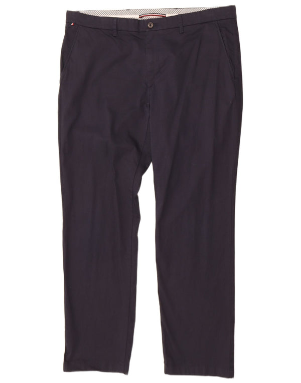 Мужские прямые брюки-чиносы Tommy Hilfiger W38 L32 темно-синие, хлопок