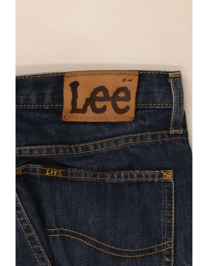 Мужские прямые джинсы Lee W30 L31 темно-синие