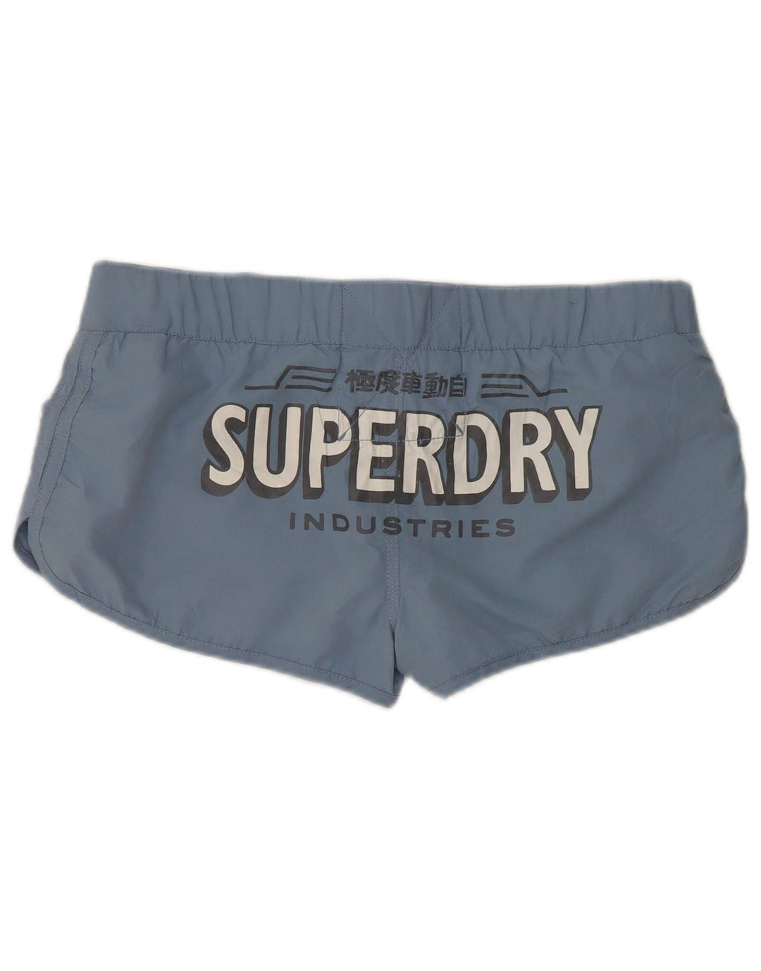 Женские шорты для плавания Superdry с рисунком UK 16, большие синие, полиэстер