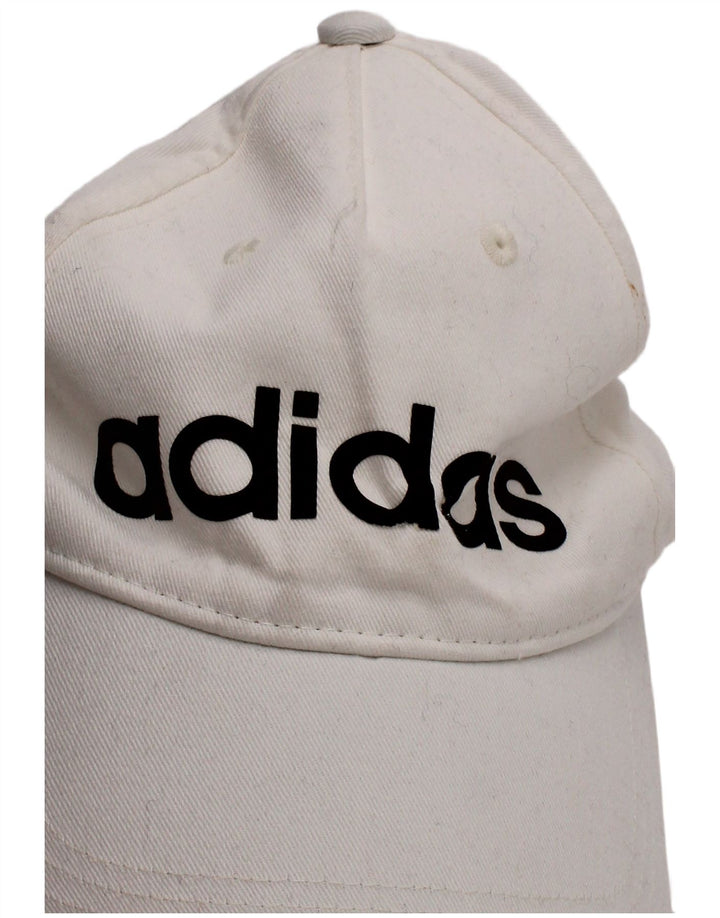 Мужская бейсболка Adidas с рисунком, один размер, белый хлопок