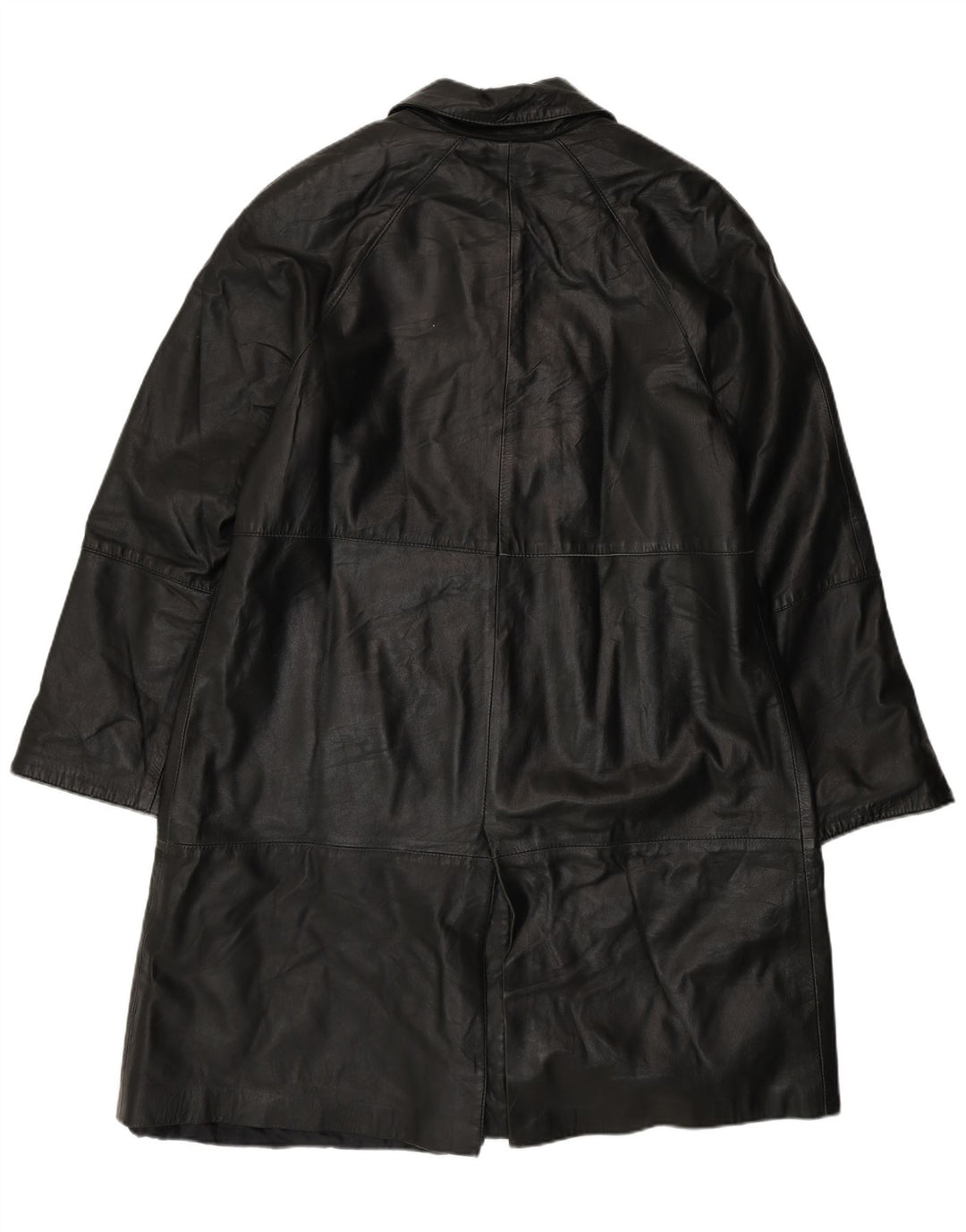 Olivieri Женское кожаное пальто Venezia IT 48 XL Черное кожаное