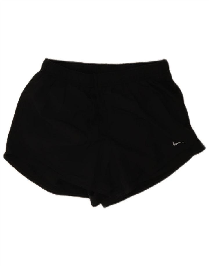 Женские спортивные шорты Nike Dri Fit UK 16, большие черные, полиэстер