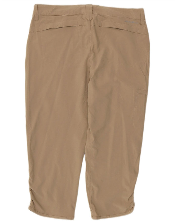 Женские прямые капри EDDIE BAUER, США 6, средние W30 L21, бежевые