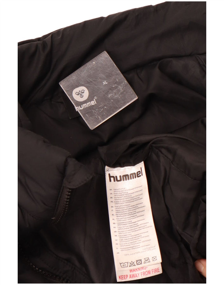 Мужская стеганая куртка Hummel UK 42 XL, черный полиэстер