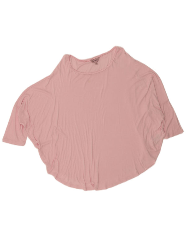 Женский свободный топ с крыльями летучей мыши Phase Eight, рукав 3/4, UK 18 XL, розовая вискоза