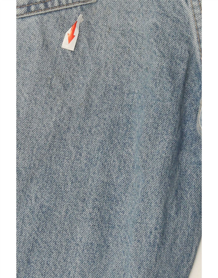 Женские потертые широкие джинсы Zara EU 40 Medium W30 L32 Синие