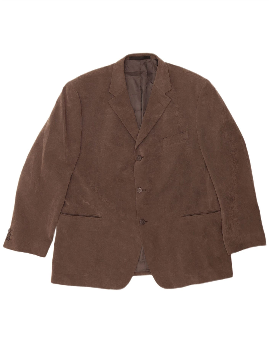 Мужской пиджак с 3 пуговицами Marks & Spencer UK 46 XL, серый полиэстер
