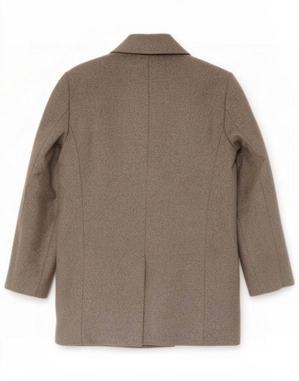 Мужское бушлат Reiss UK 38 средний серый шерсть