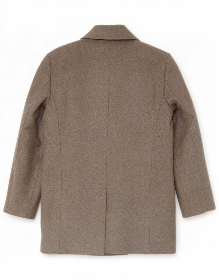 Мужское бушлат Reiss UK 38 средний серый шерсть