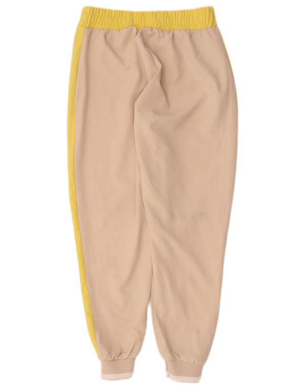 Женские спортивные брюки Zara Joggers UK 10, маленькие бежевые цветные блоки