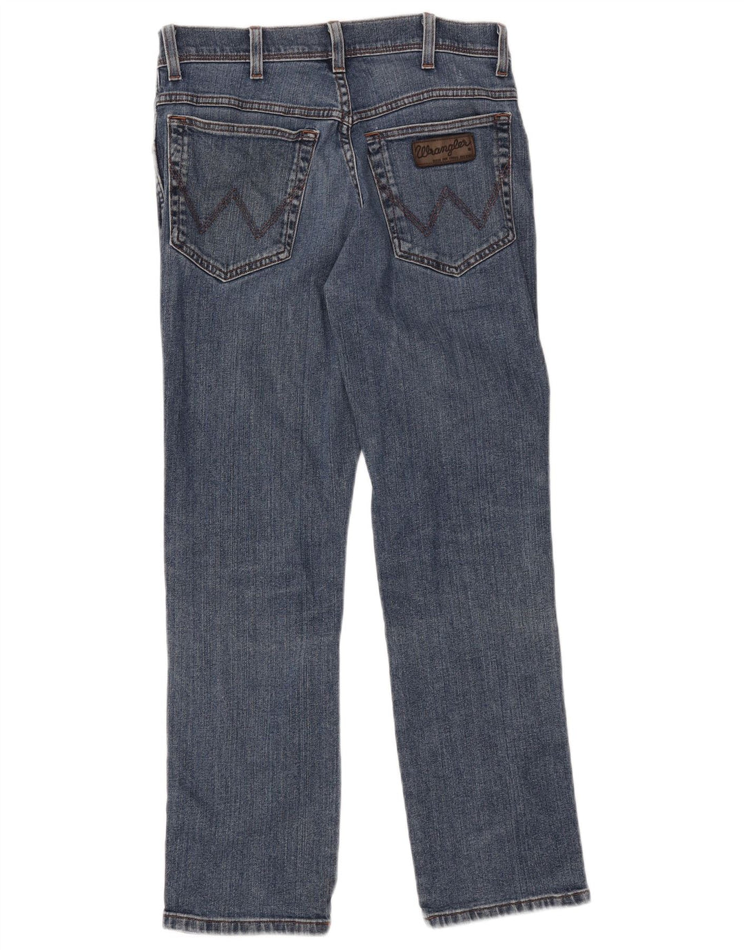 Мужские прямые джинсы Wrangler Texas W32 L30, синий хлопок