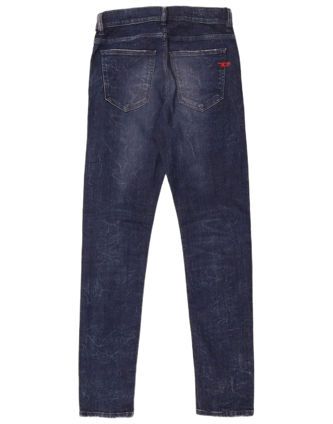 Женские узкие джинсы Diesel W26 L31, синие, хлопок