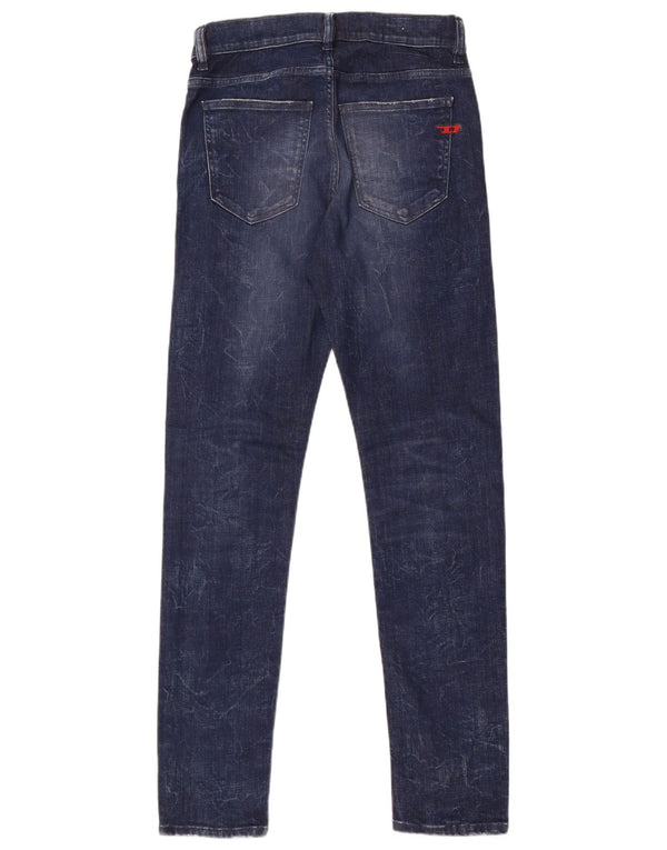 Женские узкие джинсы Diesel W26 L31, синие, хлопок