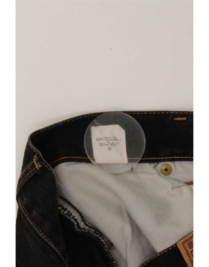 Мужские прямые джинсы Casucci IT 48 Medium W30 L27 Черный хлопок