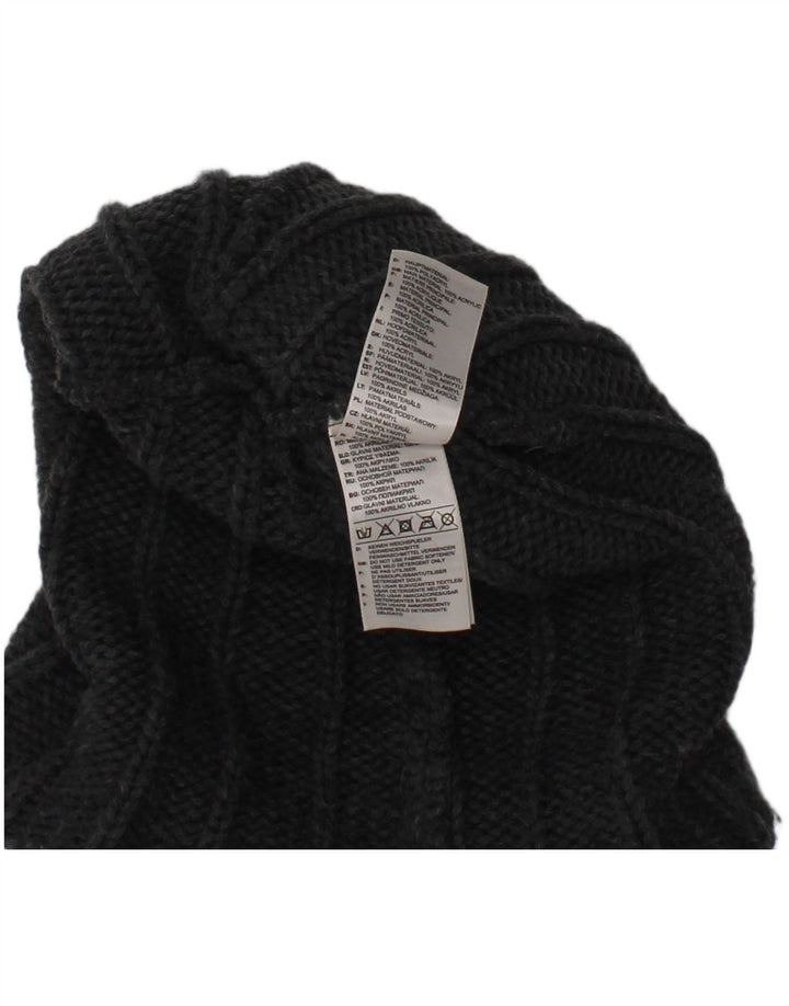 Мужская вязаная шапка Adidas Bobble, один размер, серый акрил