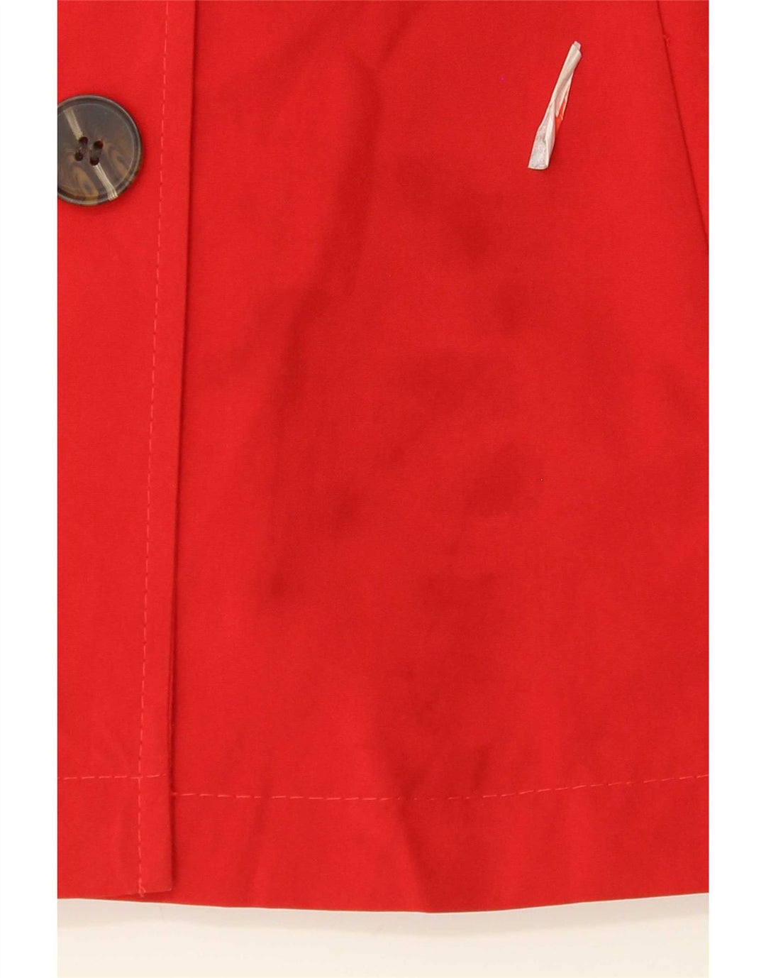Женский короткий тренч Marks & Spencer UK 22 3XL красный полиэстер