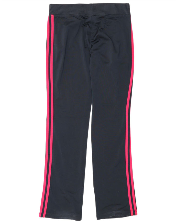 Женские спортивные брюки Adidas UK 10, маленькие, темно-синие, полиэстер