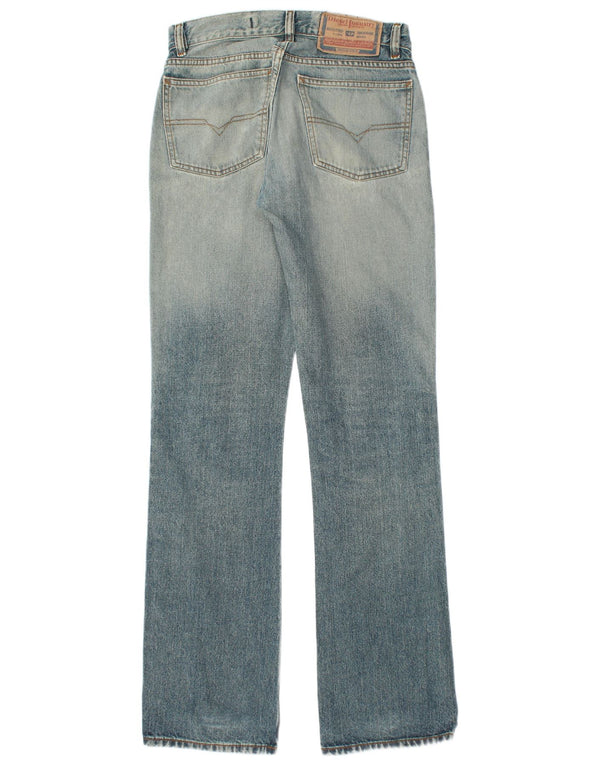 Женские потертые джинсы Diesel Bootcut W30 L34, синие, хлопок