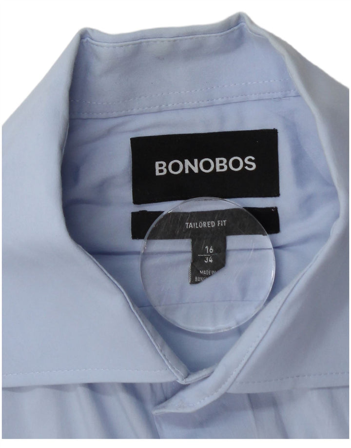 Мужской пуловер BONOBOS, размер 16, большой синий хлопок