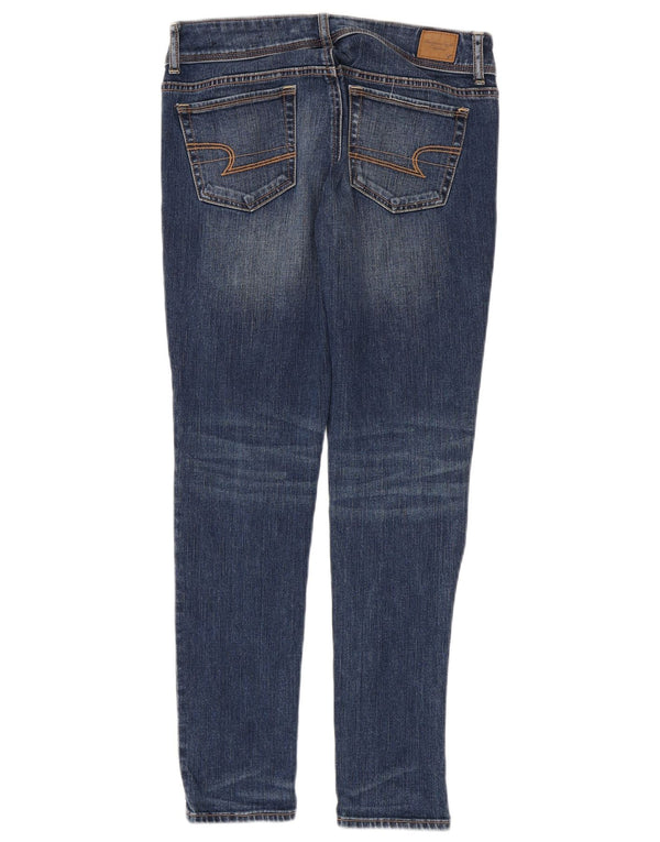 Женские джинсы скинни American Eagle США 6 Средний W30 L29 Темно-синий хлопок