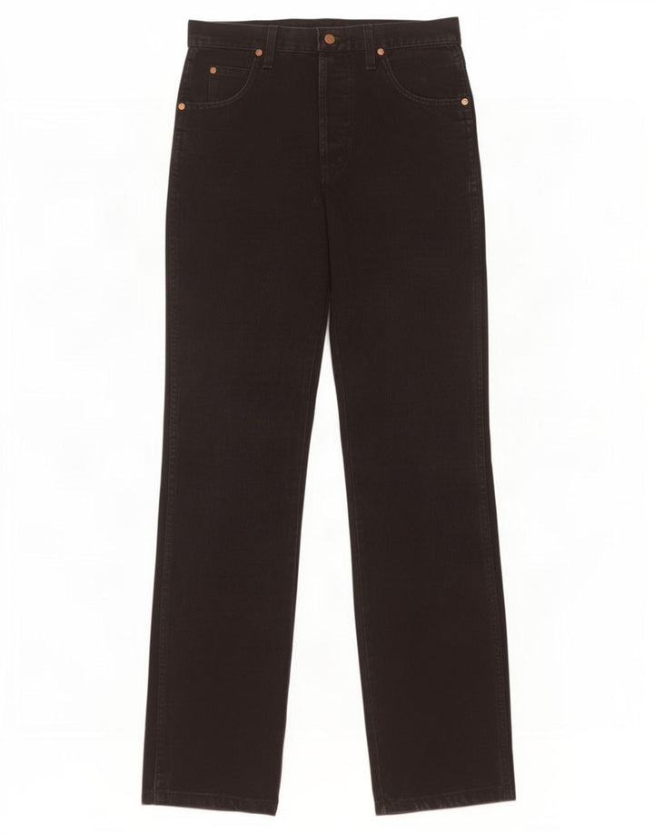 Мужские прямые джинсы Wrangler Evolution W31 L34, черный хлопок