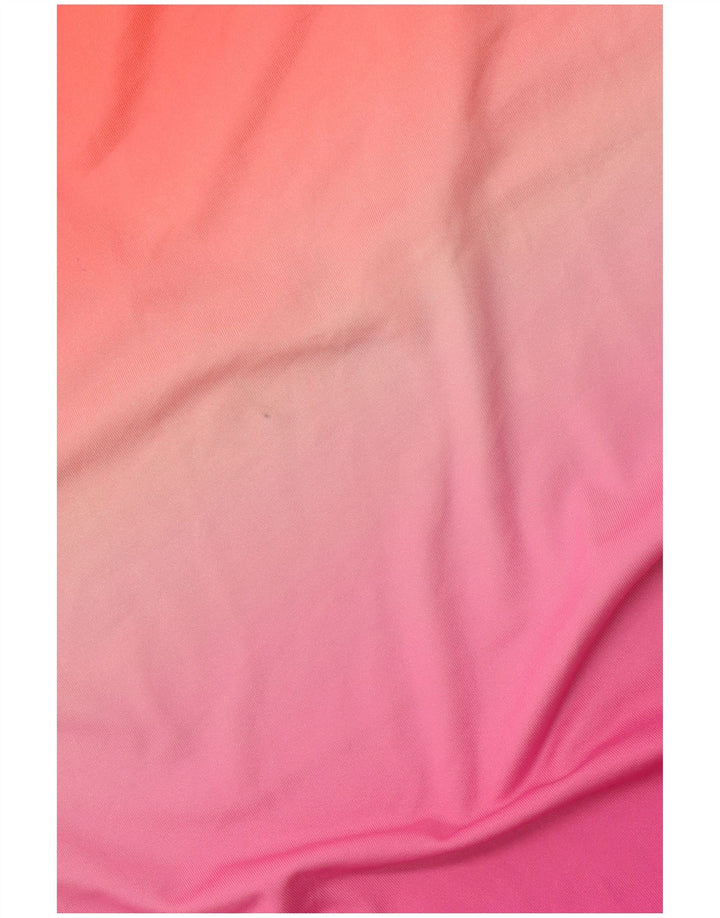 Женская футболка FILA Top UK 12 Medium Pink Colorblock