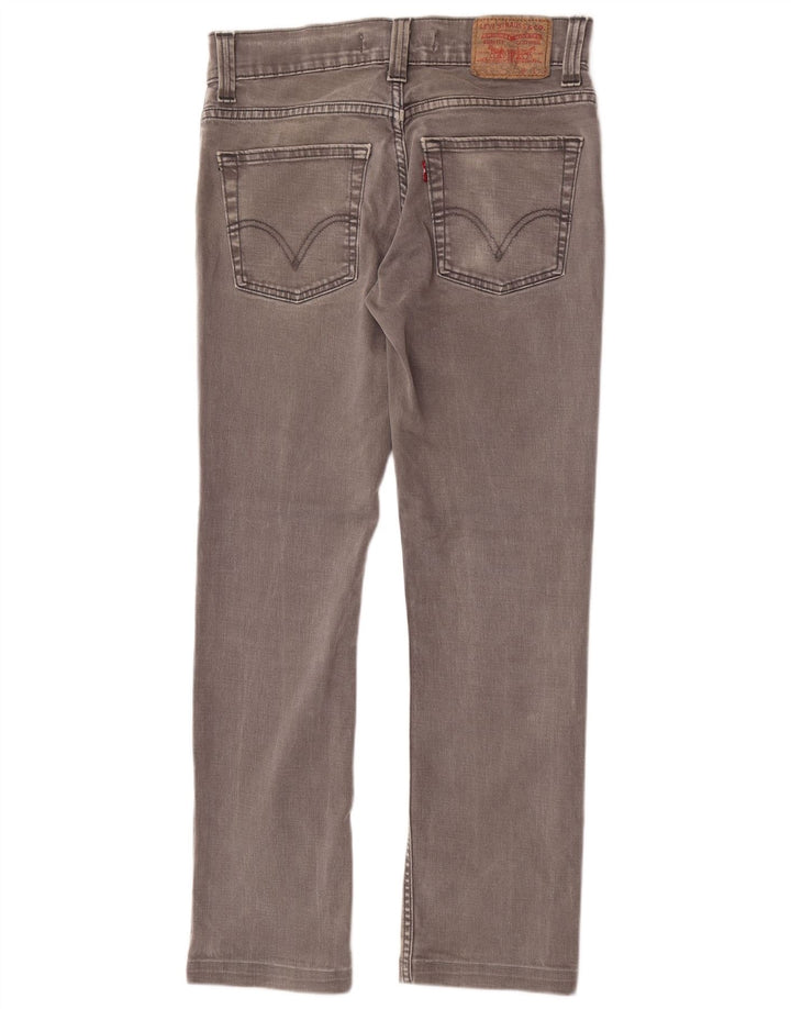 Мужские джинсы Levi's 511 Slim W30 L29 Серые хлопковые