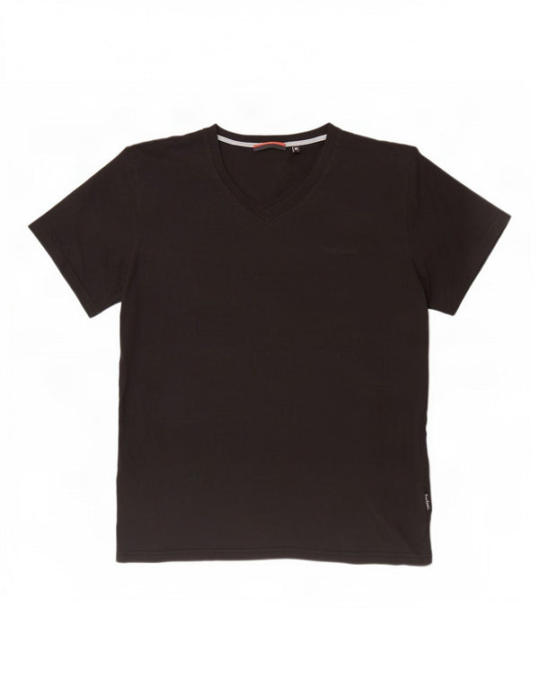 Женская футболка Pierre Cardin Top UK 18 XL, черный хлопок