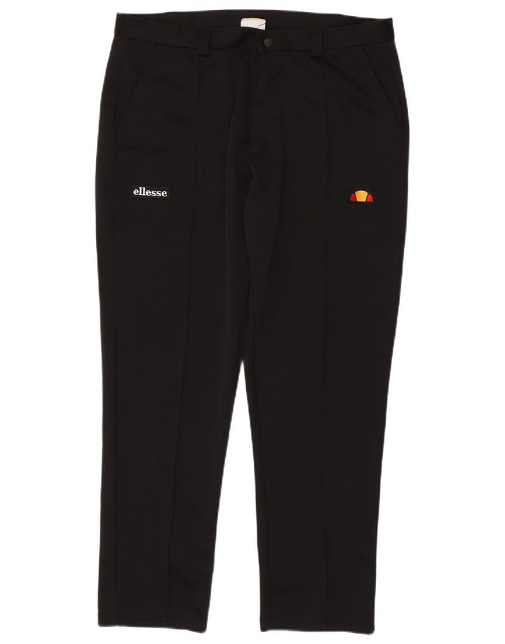 Мужские брюки-чинос Ellesse XL W38 L28 черные из полиэстера