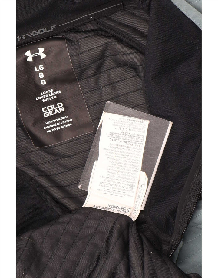 Мужской спортивный костюм Under Armour Cold Gear, верхняя куртка, большой серый полиэстер