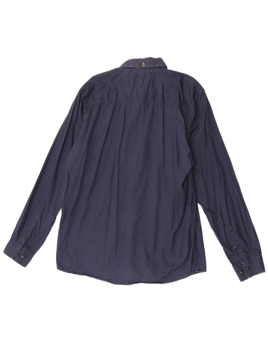 Мужская рубашка Jack & Jones XL, темно-синяя, хлопок