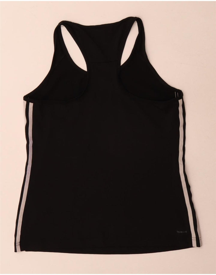 Женский жилет Adidas Climalite Top UK 14, средний черный, полиэстер