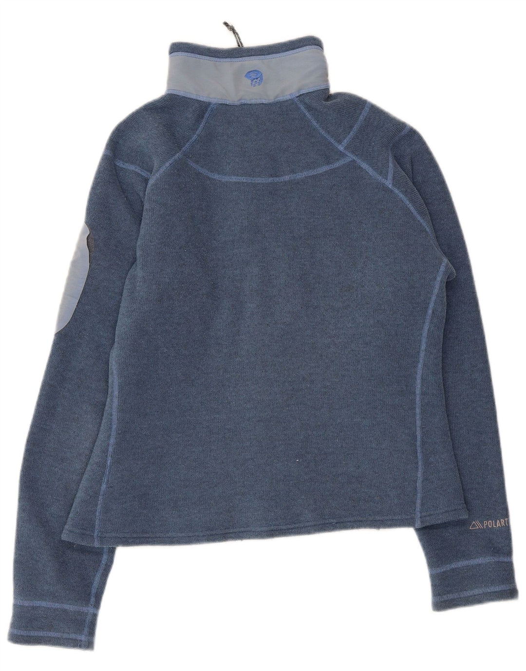 MOUNTAIN HARDWEAR Женский спортивный костюм Polartec Верхняя куртка UK 14 Средний синий