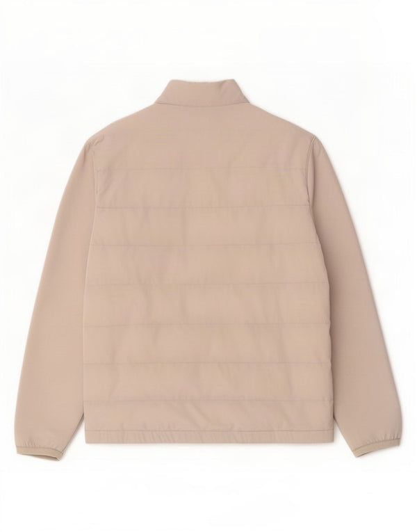 Мужская стеганая куртка Zara UK 38, средний серый полиэстер