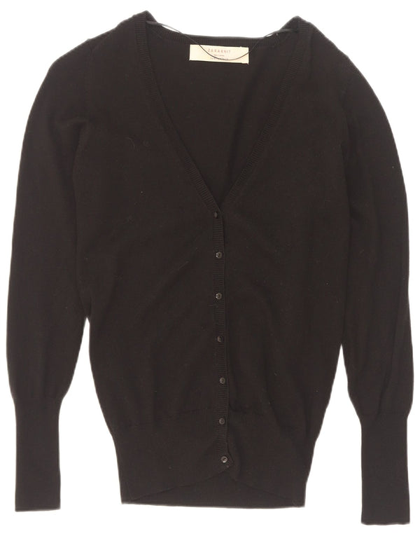 Женский кардиган Zara UK 12, средний черный