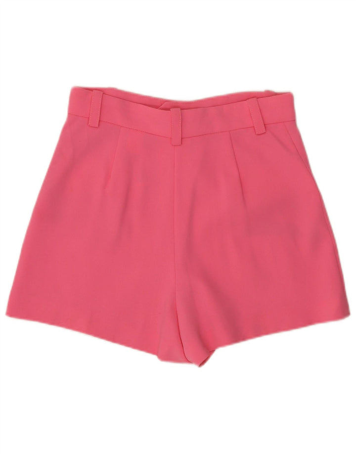 Женские повседневные шорты Zara Medium W28, розовые из полиэстера