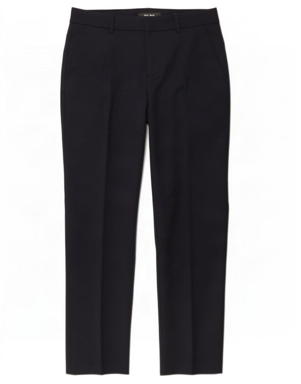 Женские узкие брюки чинос Zara, маленькие W26 L27, темно-синие