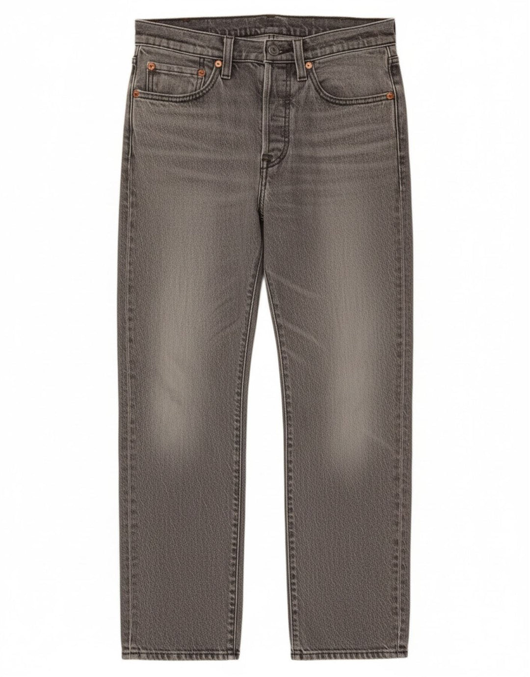 Женские прямые джинсы Levi's 501 W27 L28, серый хлопок