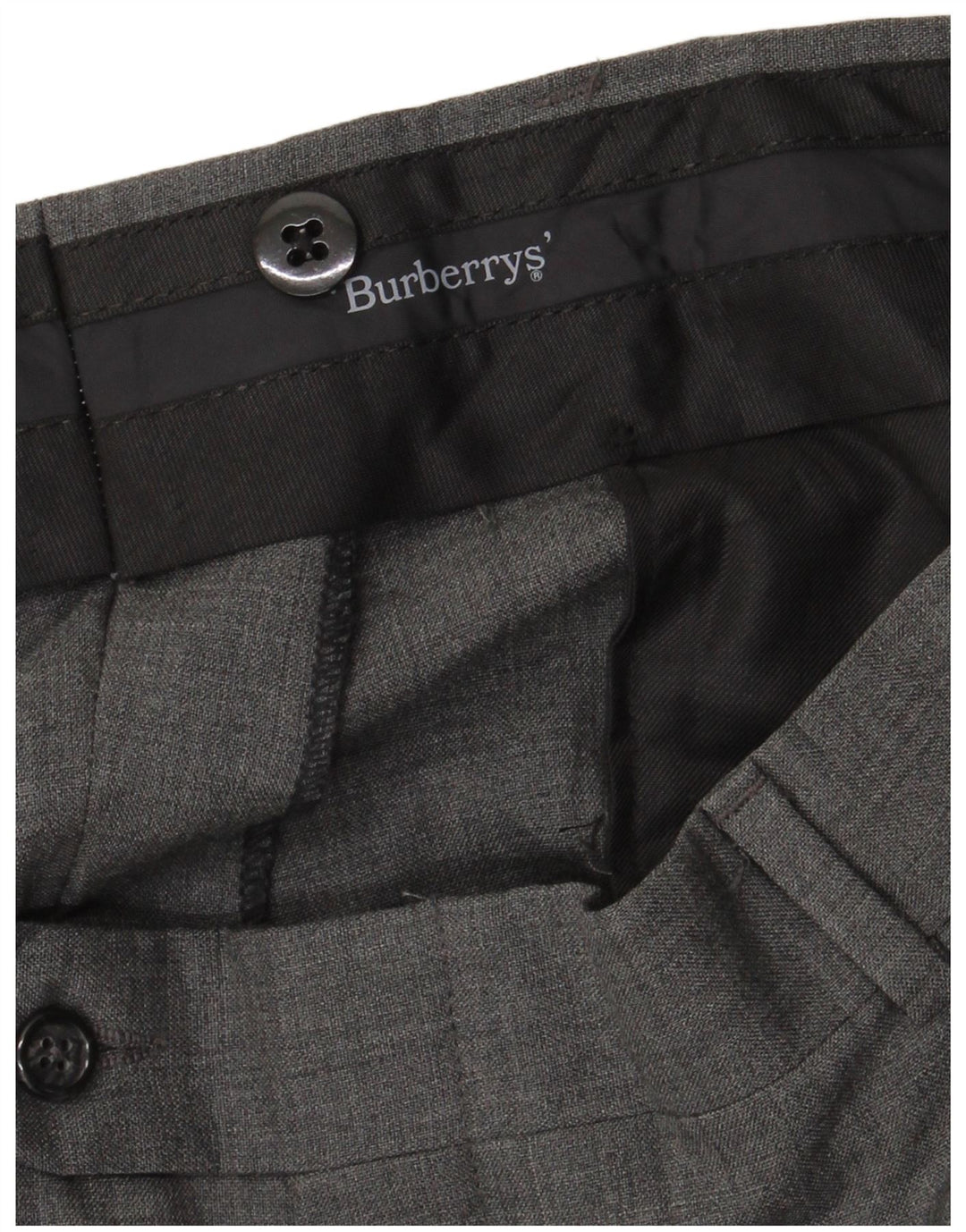 Мужские костюмные брюки Burberrys W36 L31 серые