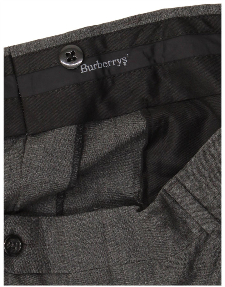Мужские костюмные брюки Burberrys W36 L31 серые
