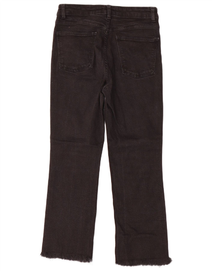 Женские укороченные джинсы Zara EU 40 Medium W30 L24, черные