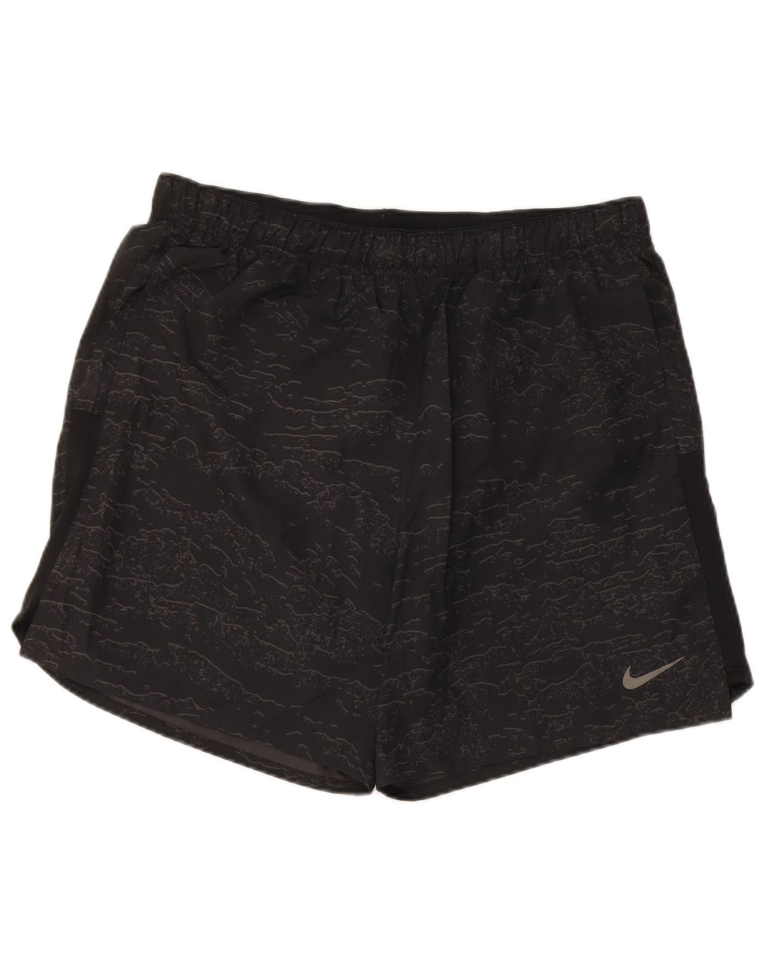 Мужские спортивные шорты Nike Dri Fit, большие черные камуфляжные