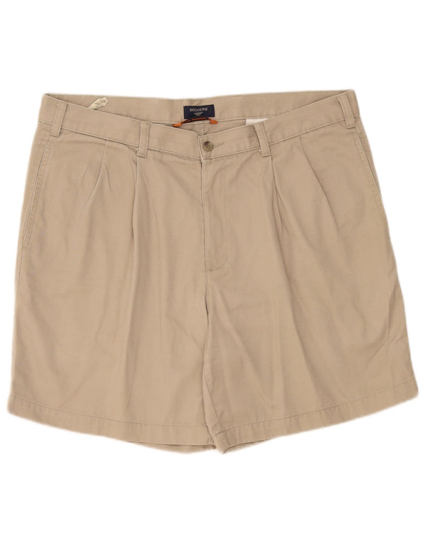 Мужские шорты чинос Dockers W36, большие, бежевые, хлопок