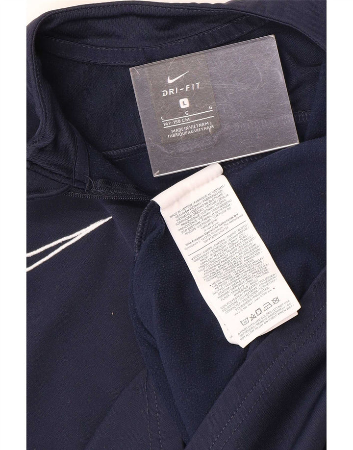 Пуловер спортивный костюм Nike для мальчиков Dri Fit, 12–13 лет, большой темно-синий