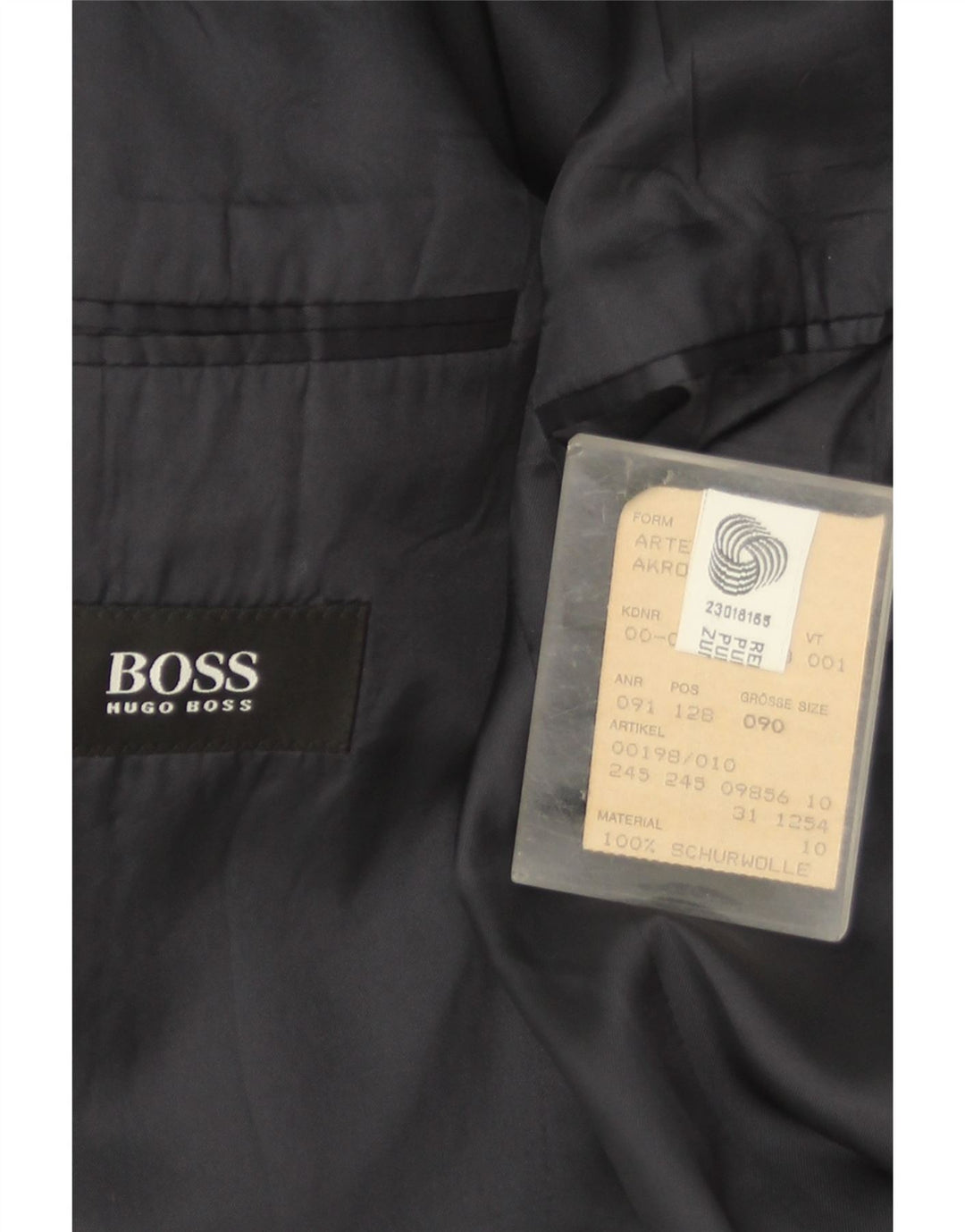 Мужской пиджак Hugo Boss с 3 пуговицами, Великобритания, 36, маленький, темно-синий, из натуральной шерсти